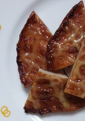 ﾄｰｽﾀｰで簡単★平天のﾐｿﾏﾖ焼き-レシピのメイン写真