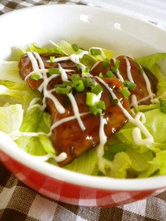 簡単ランチ♪さつまあげで照りマヨ丼-レシピのメイン写真