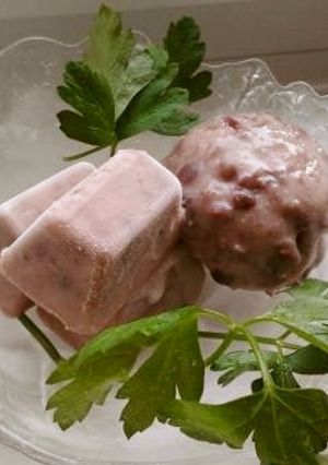 乳製品アレルギーでも小豆アイスクリーム-レシピのメイン写真