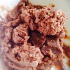 รูปของ 豆腐でチョコアイス