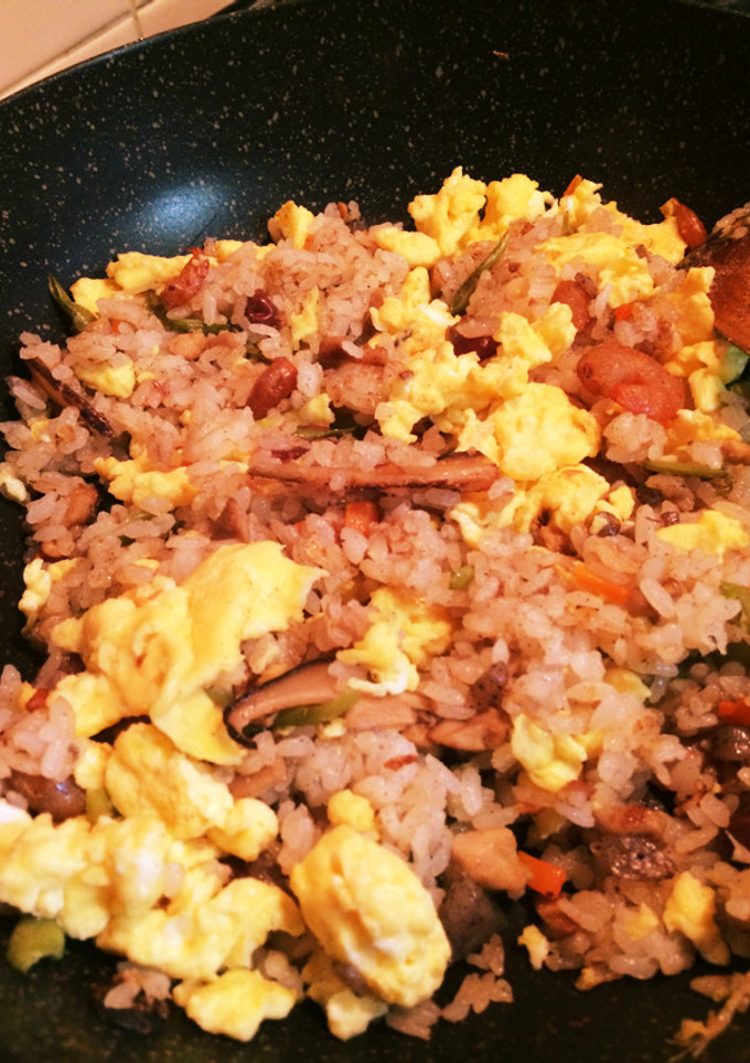 残ったちらし寿司で焼き飯！-レシピのメイン写真