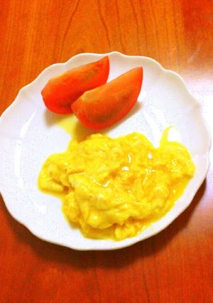 ふわとろ♪黄金比！簡単スクランブルエッグ-レシピのメイン写真