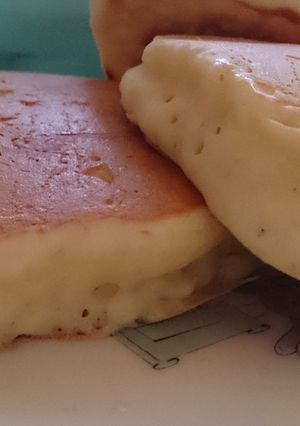 いつものホットケーキが更に厚く！-レシピのメイン写真