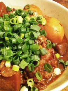 圧力鍋で!名古屋人のどて煮。-レシピのメイン写真