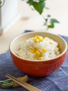 生姜が美味しいよ♬とうもろこしご飯-レシピのメイン写真