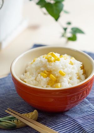 生姜が美味しいよ♬とうもろこしご飯-レシピのメイン写真