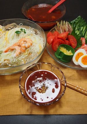 おもてなし♡ご馳走トマトそうめん-レシピのメイン写真