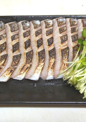 サワラの炙り刺し-レシピのメイン写真