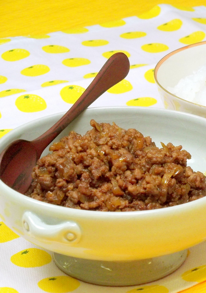 調味料はひとつ☆作り置きにも☆簡単そぼろ-レシピのメイン写真