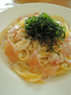 ヴィシソワーズと生ハムの和風冷製パスタ♪-レシピのメイン写真