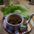 ピリ辛★納豆肉そぼろのレタス巻き