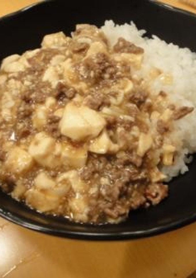 辛さ控えめ　和風麻婆豆腐丼-レシピのメイン写真