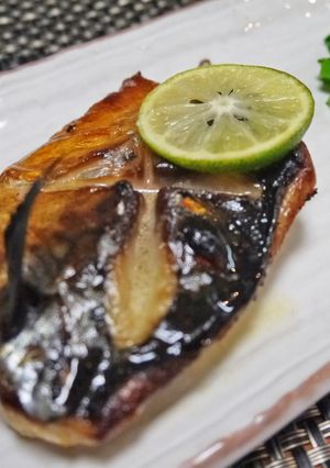 ノルウェー塩サバＤＥみそっかす鯖焼き-レシピのメイン写真