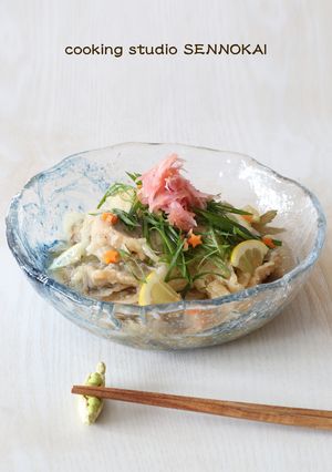 鯵の南蛮漬け 香味野菜たっぷり　-レシピのメイン写真
