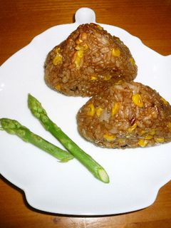 ❤ とうもろこしde 焼きおにぎり ❤-レシピのメイン写真