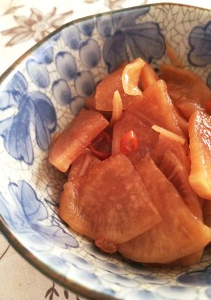 直伝☆大根のハリハリ漬け(500gで)-レシピのメイン写真