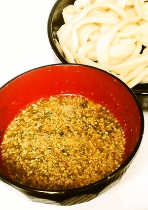 😊簡単ご当地グルメ♪冷たいつけ汁うどん😊-レシピのメイン写真
