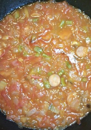 夏野菜のトマトソース-レシピのメイン写真