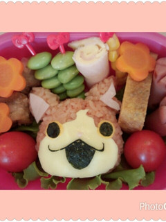 ♬キャラ弁 妖怪ウォッチ ジバニャン-レシピのメイン写真