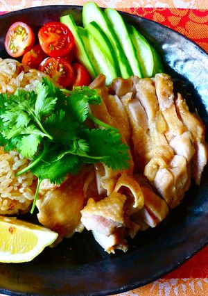 エスニックチキンライス＊海南鶏飯-レシピのメイン写真