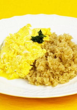 父の日に♥ふわふわ玉子のどろオムライス-レシピのメイン写真