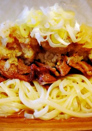 夏の牛しゃぶらっきょうおろしうどん-レシピのメイン写真