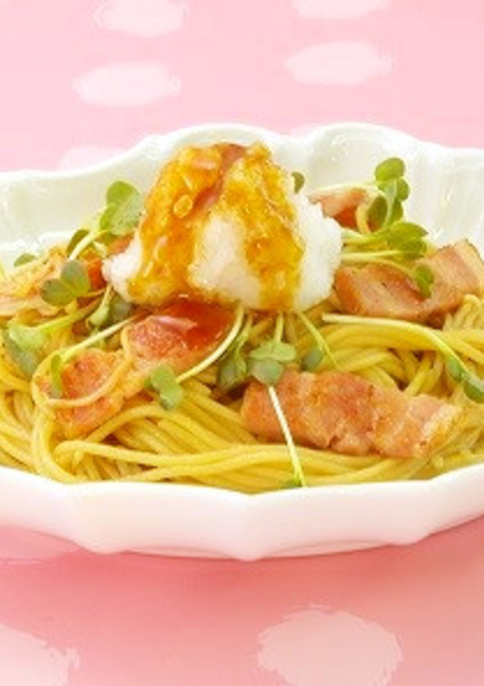簡単！！ベーコンと大根おろしの和風パスタ-レシピのメイン写真