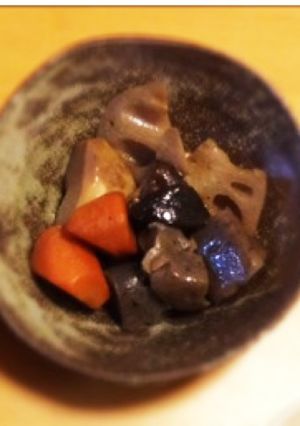 こんにゃくがおいしい♪野菜の煮物-レシピのメイン写真