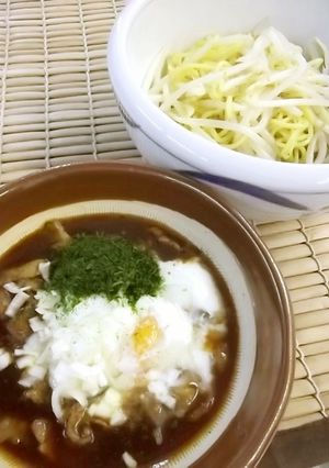 お好み焼きソースで作る簡単焼きそばつけ麺-レシピのメイン写真