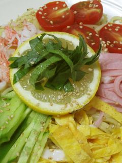 簡単!レモンさっぱり冷やし中華-レシピのメイン写真