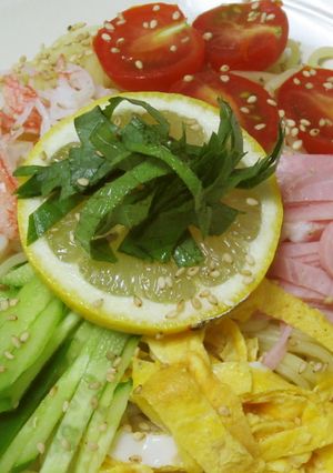 簡単！レモンさっぱり冷やし中華-レシピのメイン写真