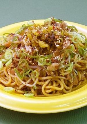 簡単旨い！！高菜ともやしの焼そば-レシピのメイン写真