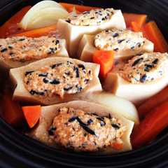 รูปของ タジン鍋で高野豆腐煮☆鶏挽き肉入り