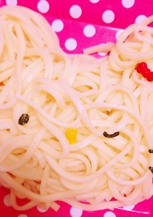 キティちゃんの冷やしうどん(*^^*)-レシピのメイン写真