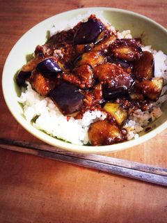 麻婆茄子丼-レシピのメイン写真