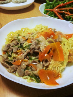 余り物で♪あんかけかた焼きそば-レシピのメイン写真