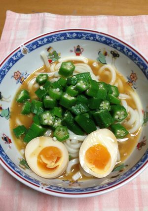 ぶっかけ冷やしうどん☆ファミコレ-レシピのメイン写真