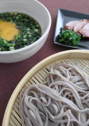 月見ねぎたませいろ-レシピのメイン写真