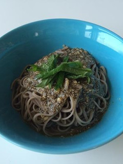 チアシード麦味噌だれ蕎麦-レシピのメイン写真