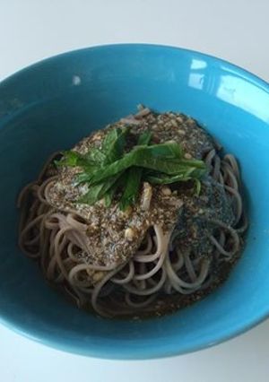 チアシード麦味噌だれ蕎麦-レシピのメイン写真
