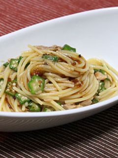 和風たまねぎドレッシングで作る冷製パスタ-レシピのメイン写真