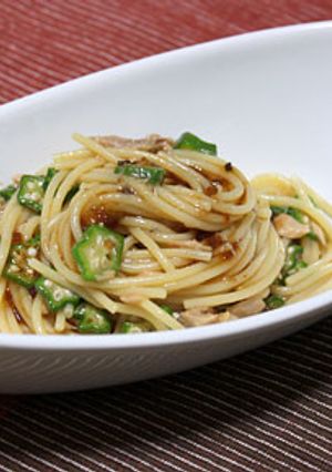 和風たまねぎドレッシングで作る冷製パスタ-レシピのメイン写真