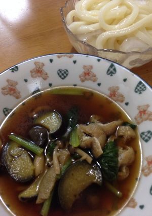 あったか茄子のつゆ-レシピのメイン写真