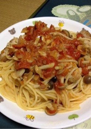 トマトパスタ-レシピのメイン写真