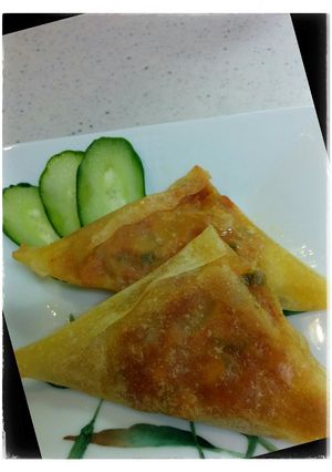 夏野菜♪イタリアンサモサ？サモサ風ピザ？-レシピのメイン写真