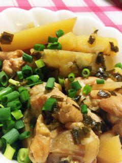 若鶏手羽元とじゃがいもの和風煮込み-レシピのメイン写真