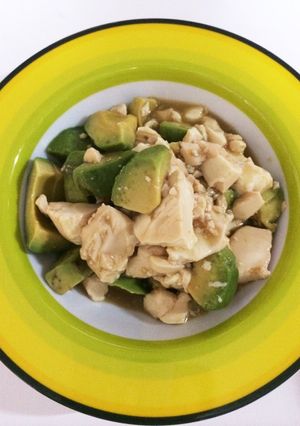 アボカドと豆腐の和え物-レシピのメイン写真