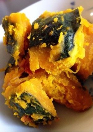 かぼちゃの梅煮-レシピのメイン写真
