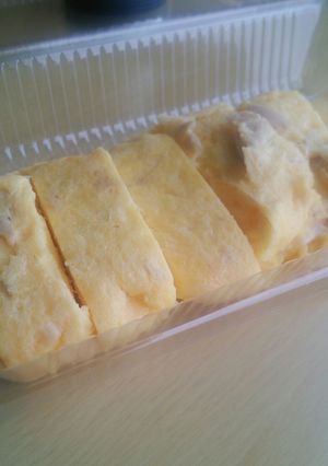 旦那さんが大好きなツナマヨ卵焼き♪-レシピのメイン写真