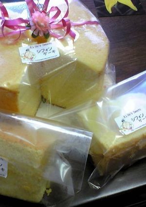 ミラクルシフォンケーキ-レシピのメイン写真
